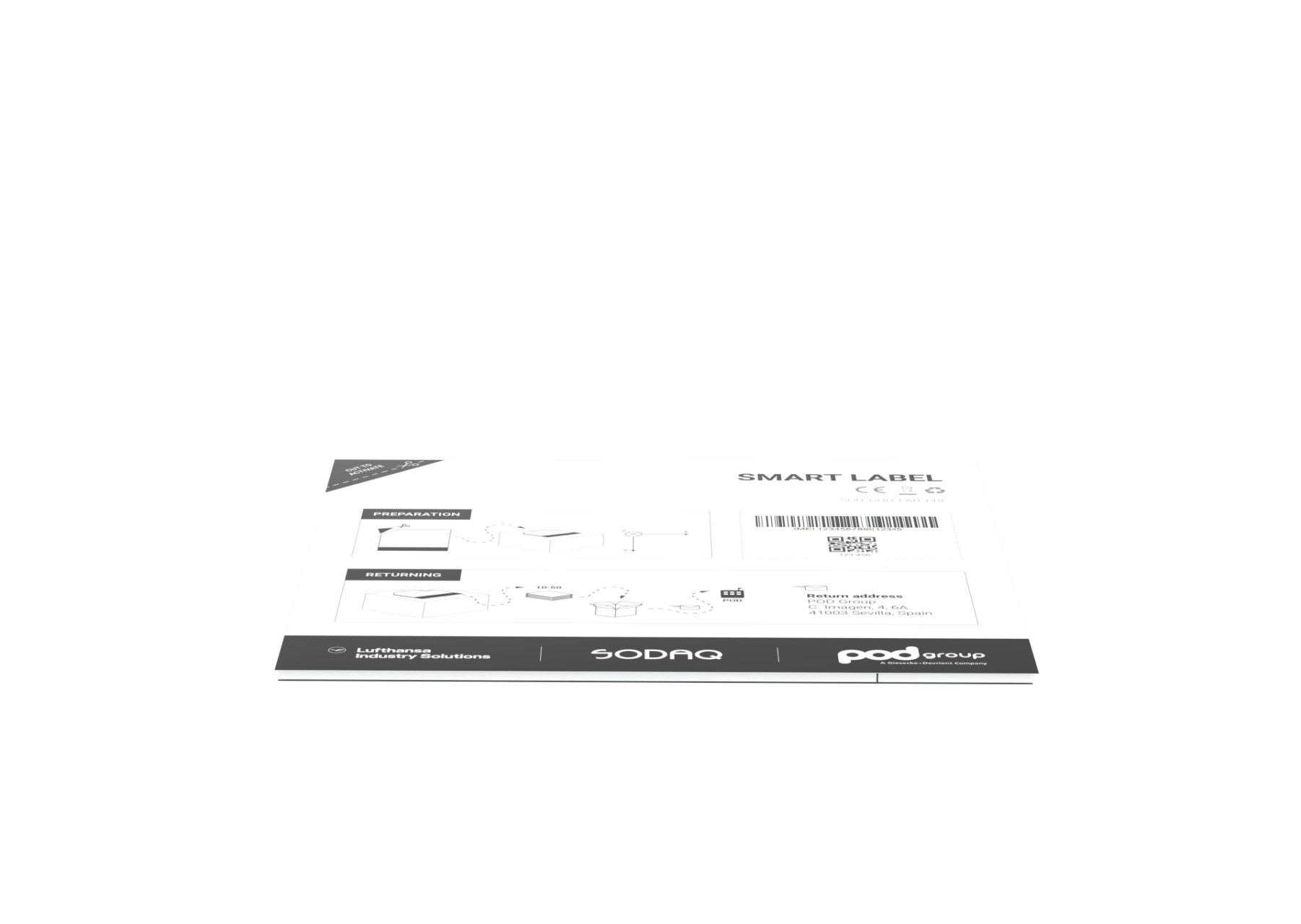 Pod Group, SODAQ, and Lufthansa Industry Solutions launch the first